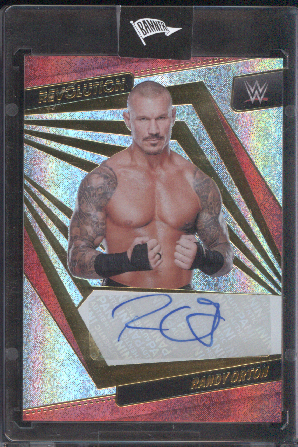 2022 Panini Revolution WWE Autographs Cubic #AG-ROR Randy Orton — front