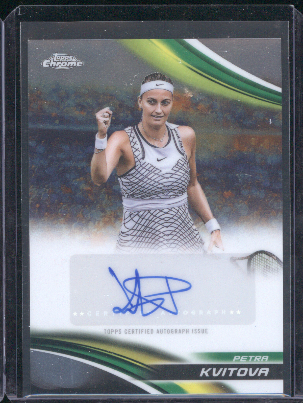 2025 Topps Chrome Tennis #211 Petra Kvitova — front