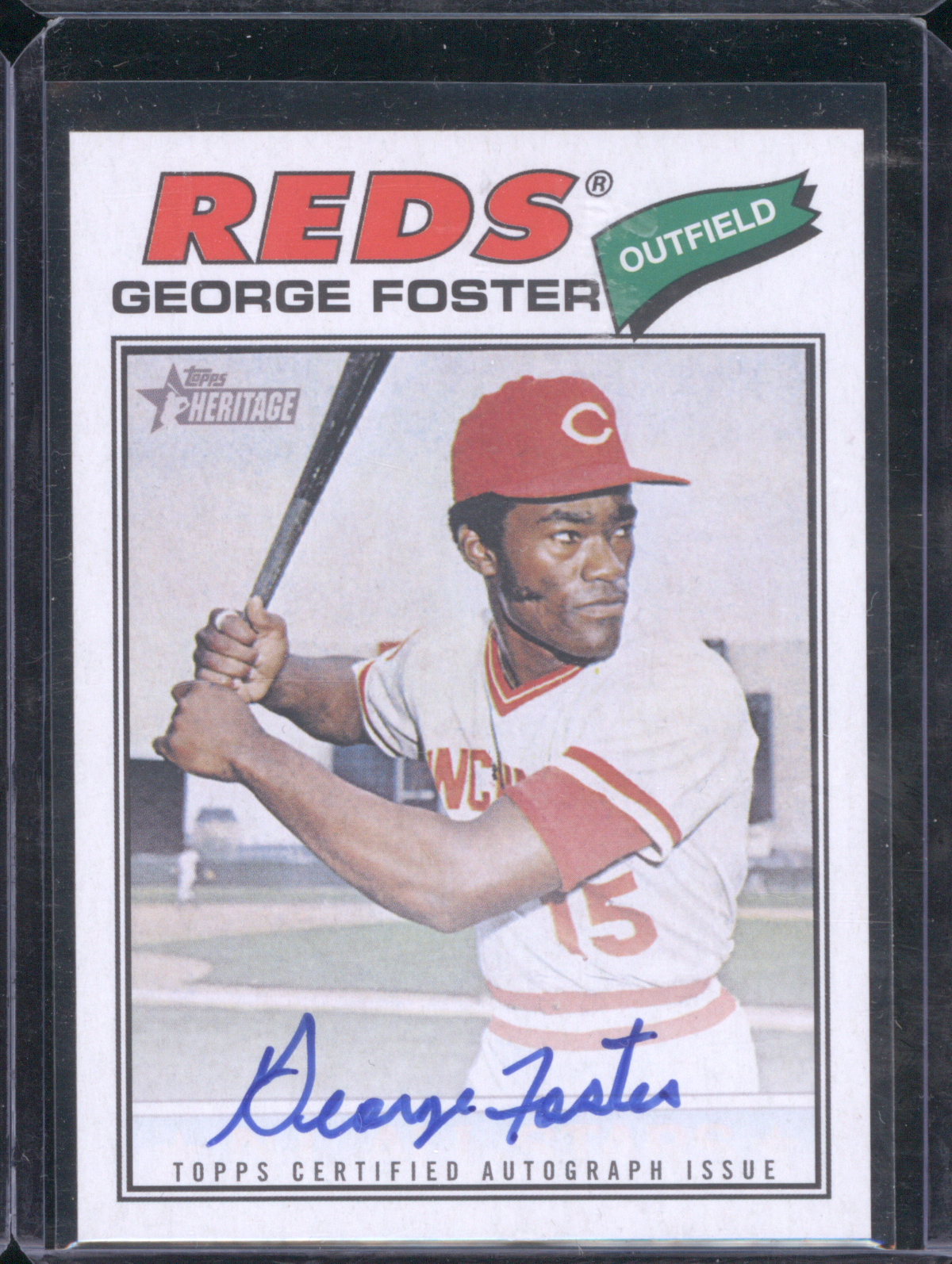 2026 Topps Heritage #ROA-77RO-GF George Foster — front