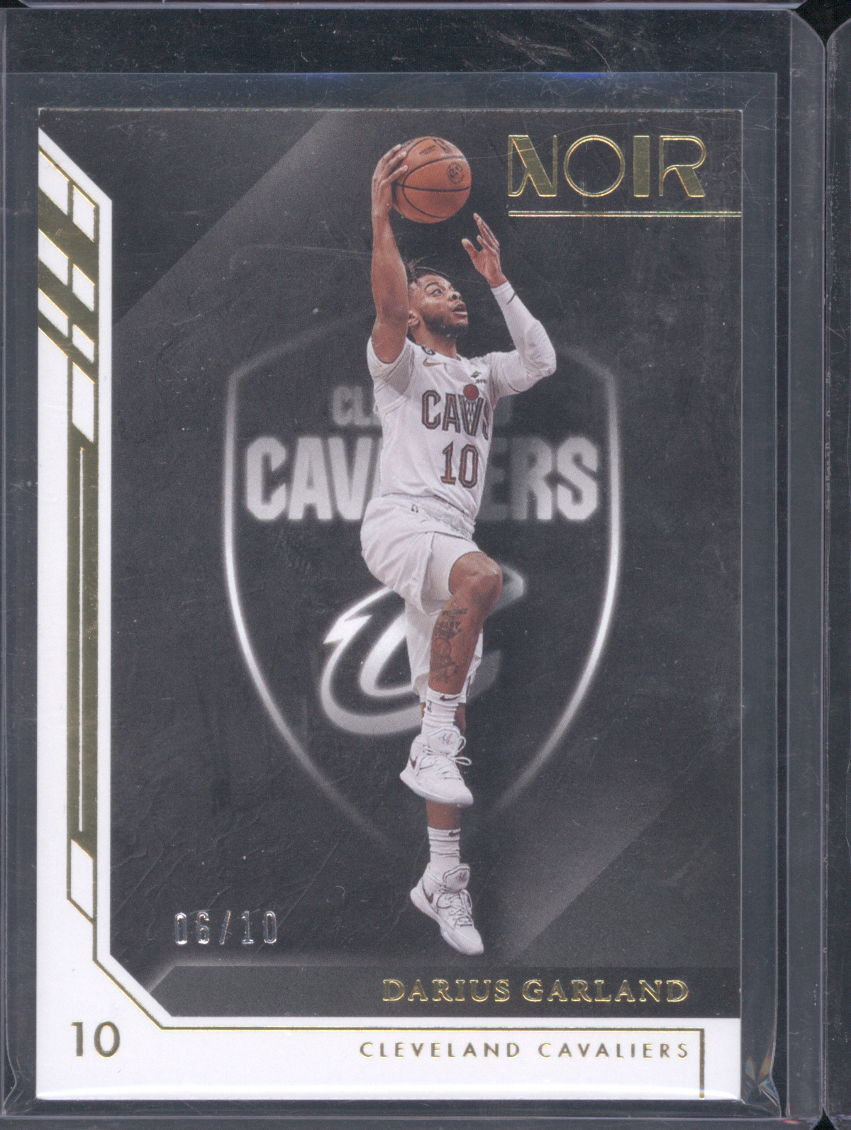 2019-20 Panini Noir Metal Frame Statement Edition RC #250 Darius Garland — front