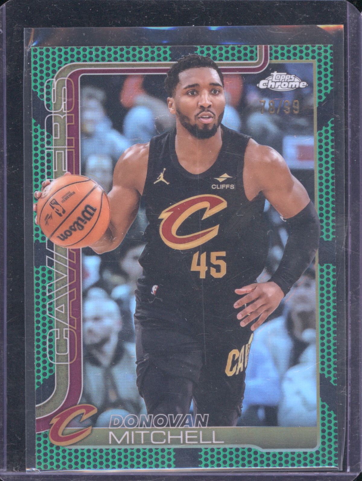 2025-26 Topps Chrome #80 Donovan Mitchell — front