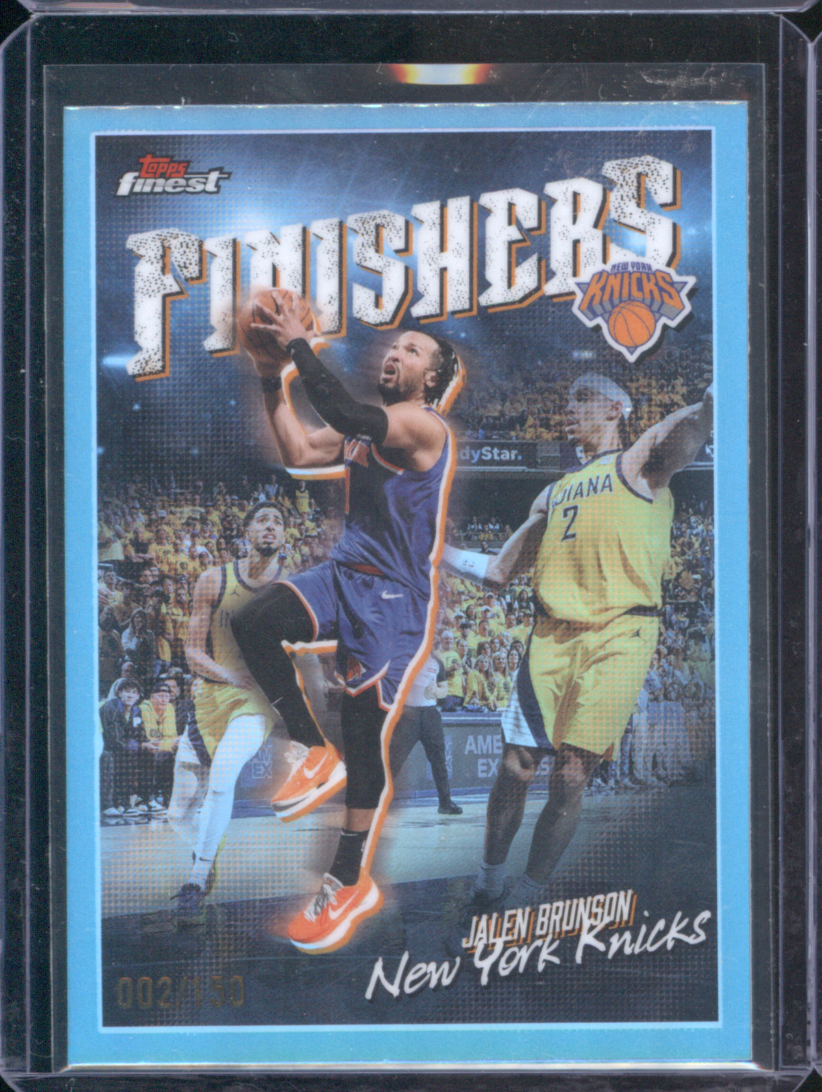 2025-26 Topps Finest #FI-6 Jalen Brunson Finishers — front