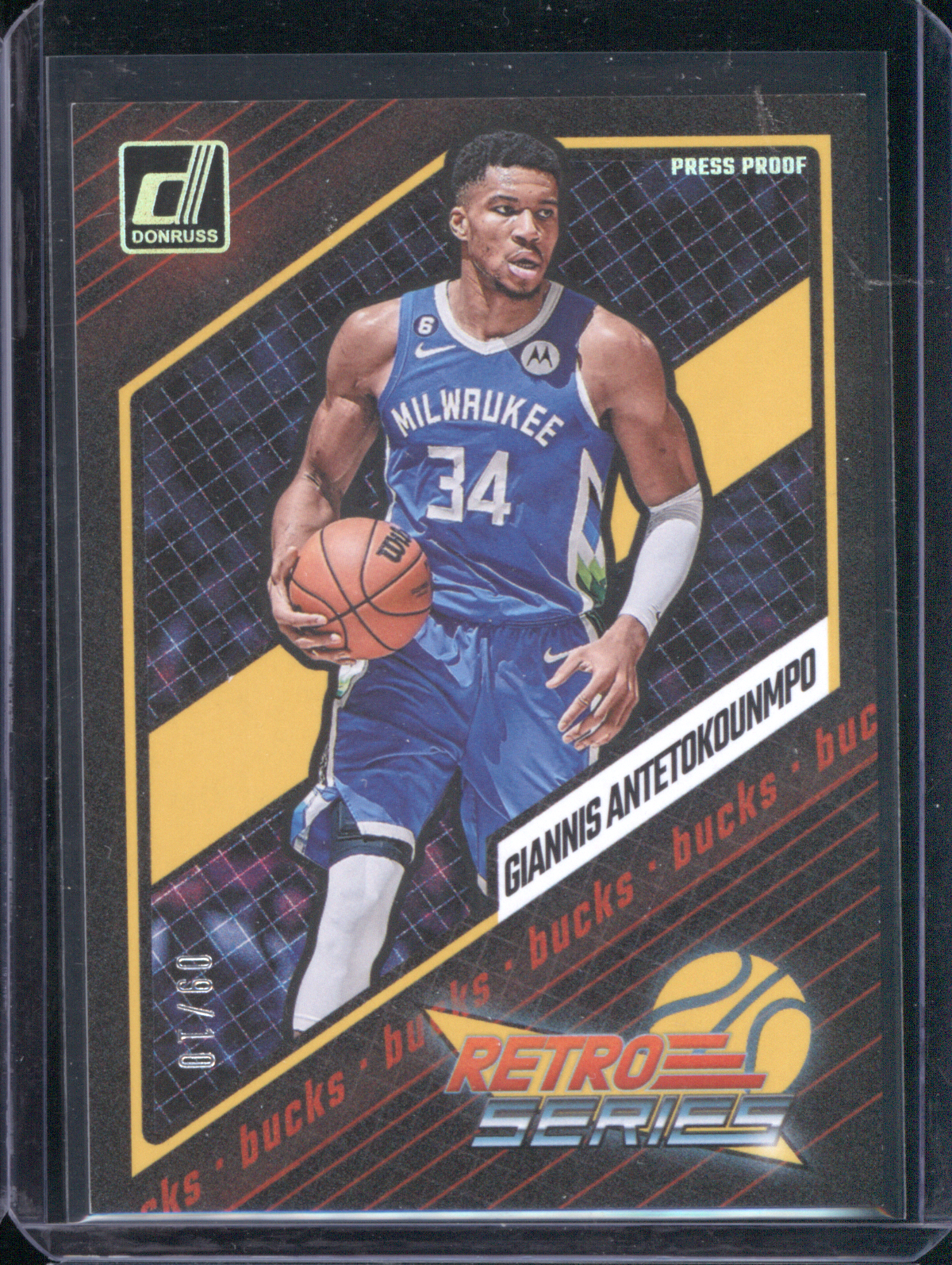 2023-24 Donruss Retro Series #23 Giannis Antetokounmpo — front