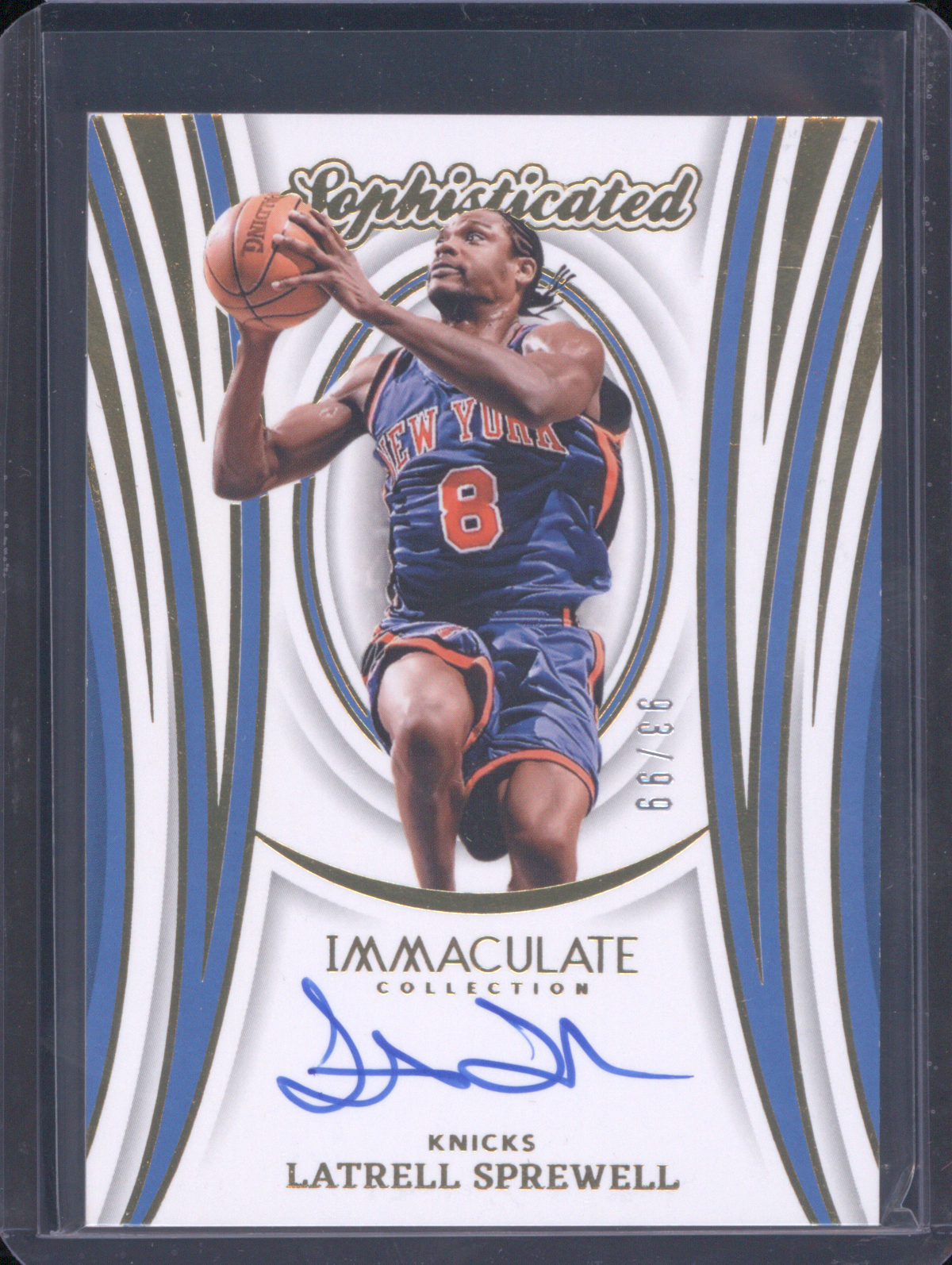 2023-24 Panini Immaculate Sophisticated #93 Latrell Sprewell — front
