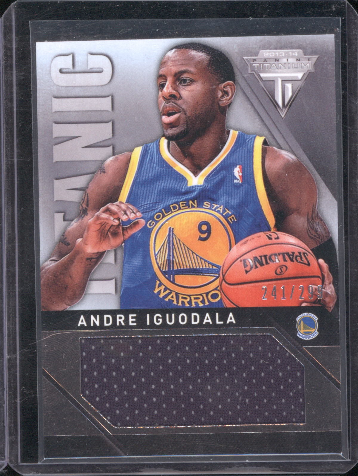 2013-14 Panini Titanium #51 Andre Iguodala — front