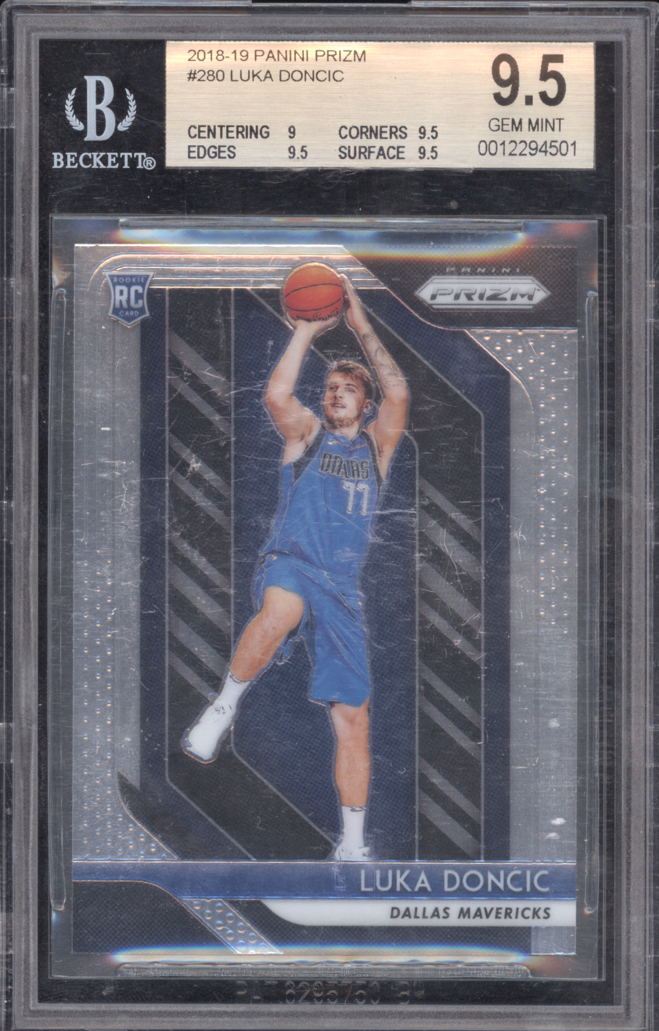2018-19 Panini Prizm #280 Luka Doncic — front