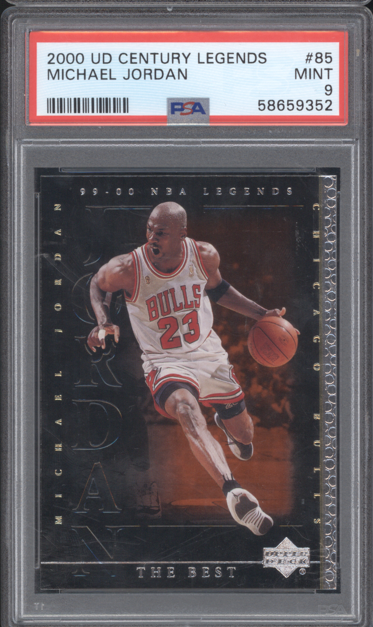 2000 Upper Deck Century Legends #85 Michael Jordan — front