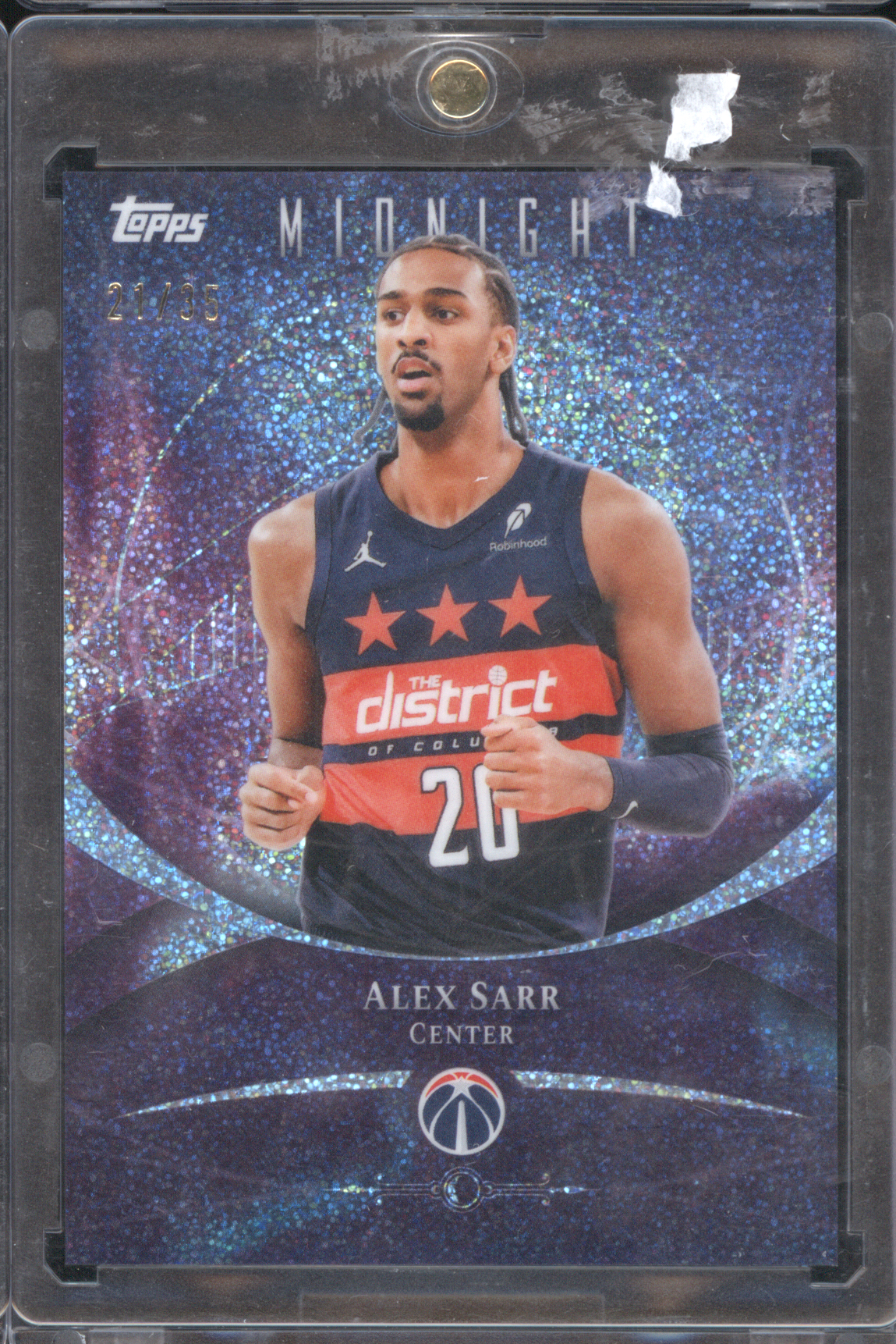 2025-26 Topps Midnight #26 Alex Sarr — front