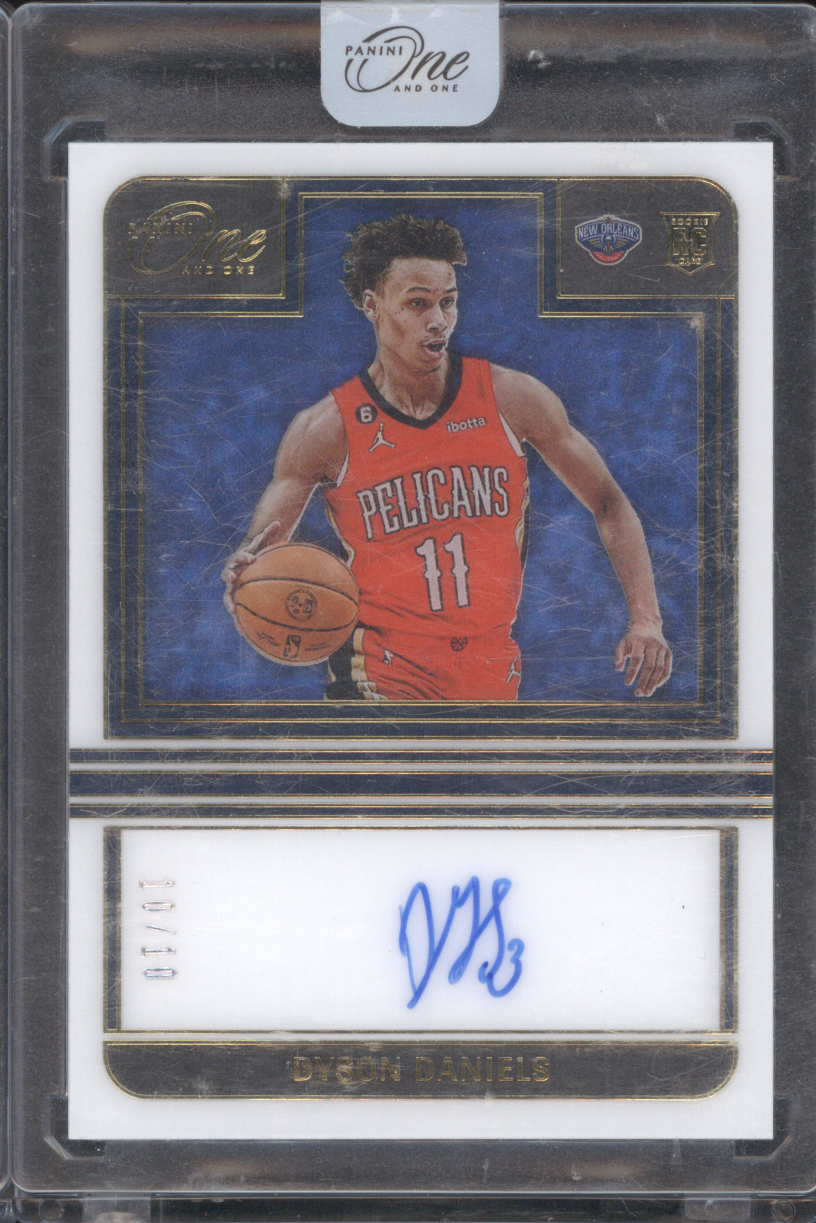 2022-23 Panini One And One #1/10 Dyson Daniels — front