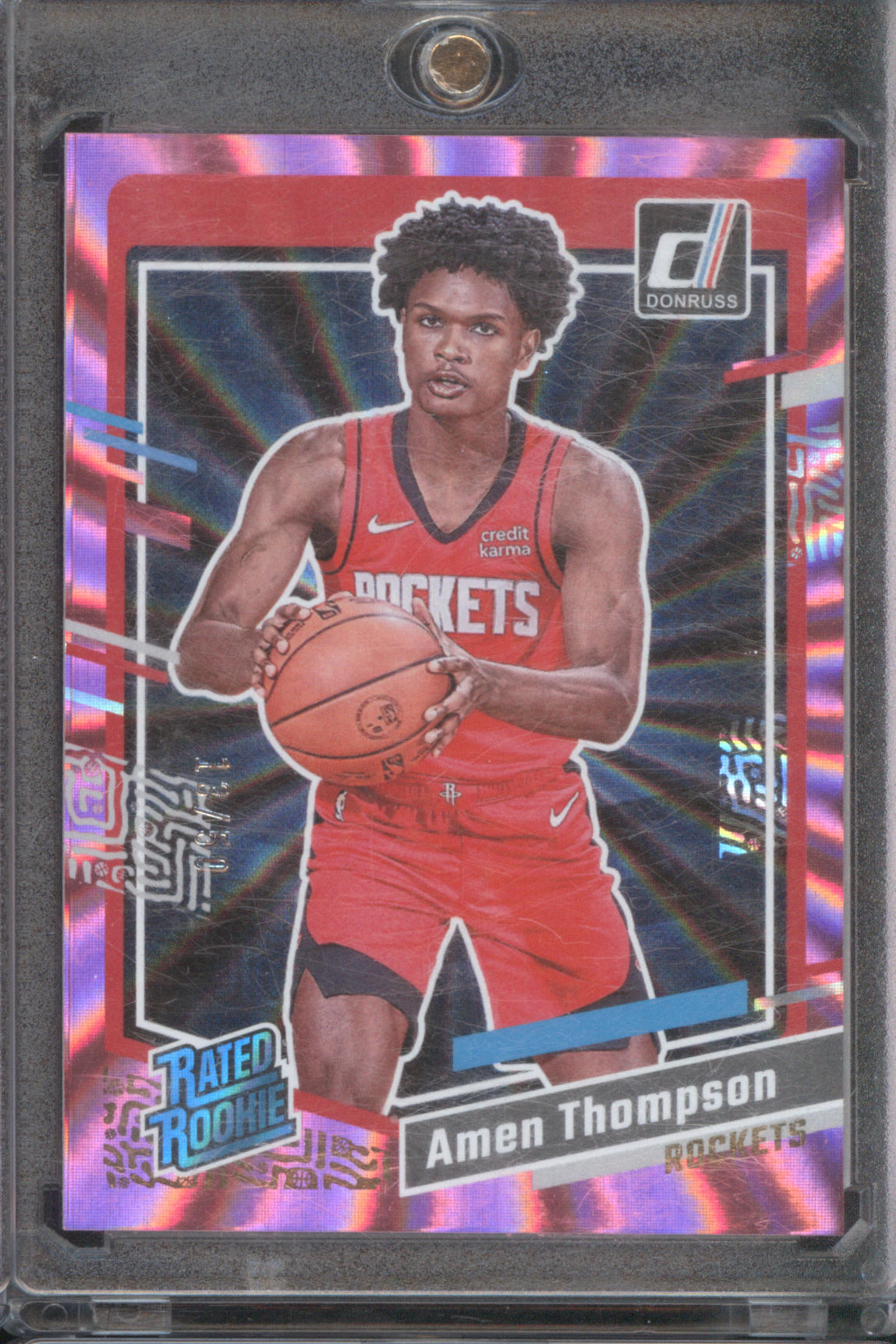 2023-24 Panini Donruss #206 Amen Thompson — front
