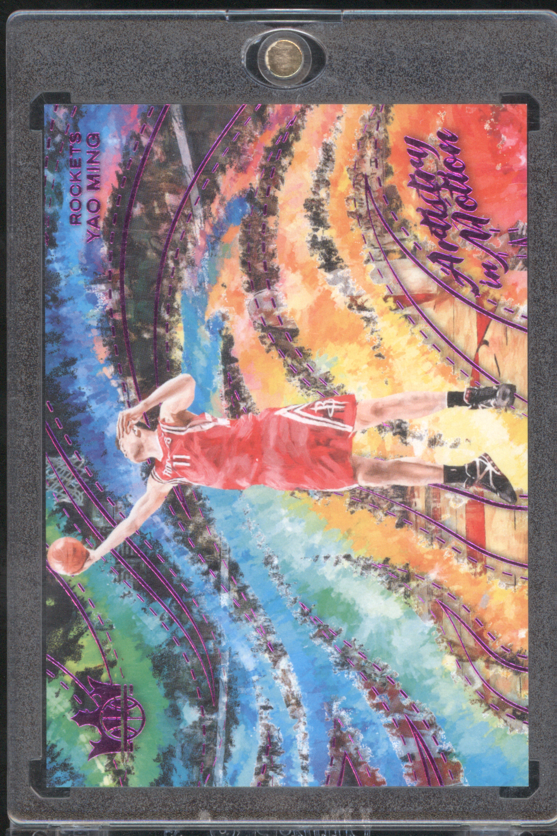 2024-25 Panini Court Kings Artistry in Motion #24 Yao Ming — front