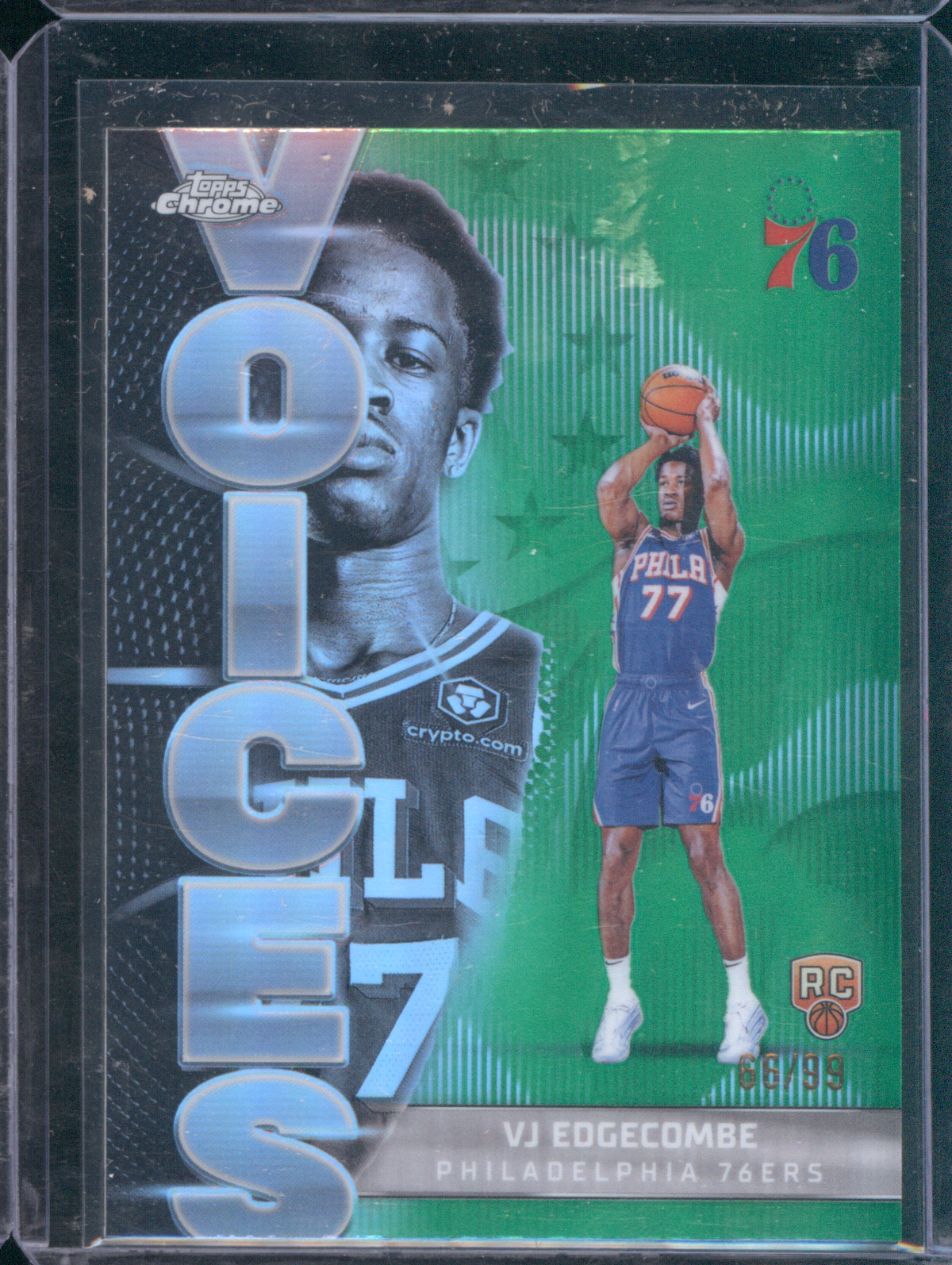 2025-26 Topps Chrome #VS-8 VJ Edgecombe — front