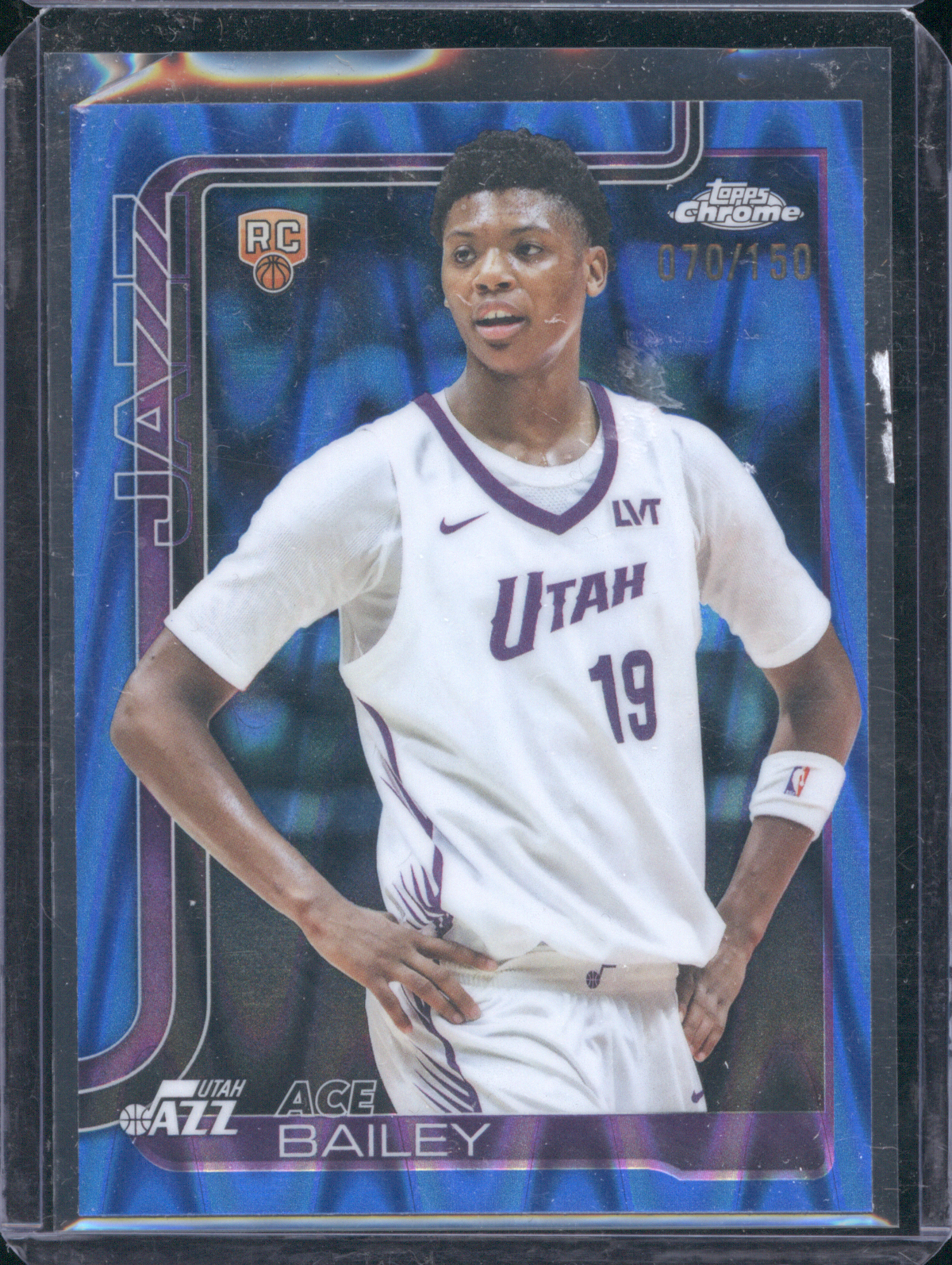 2025-26 Topps Chrome #255 Ace Bailey — front