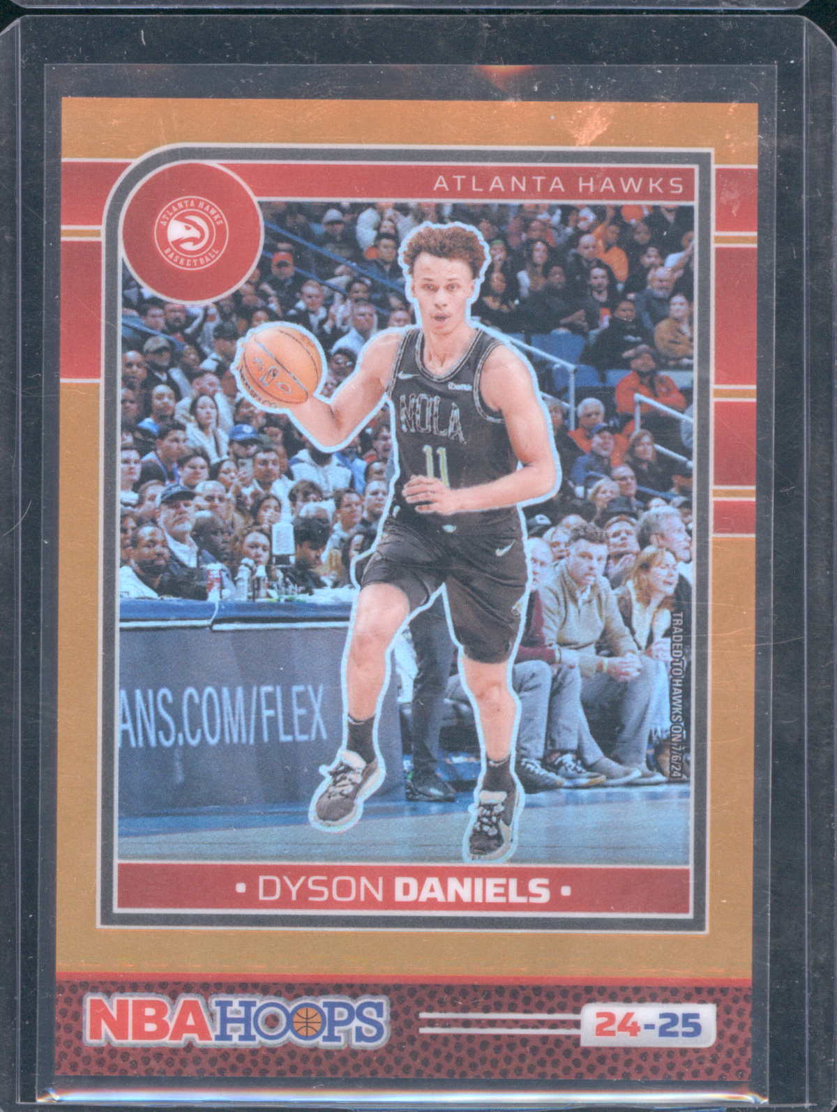 2024-25 Panini NBA Hoops #25 Dyson Daniels — front