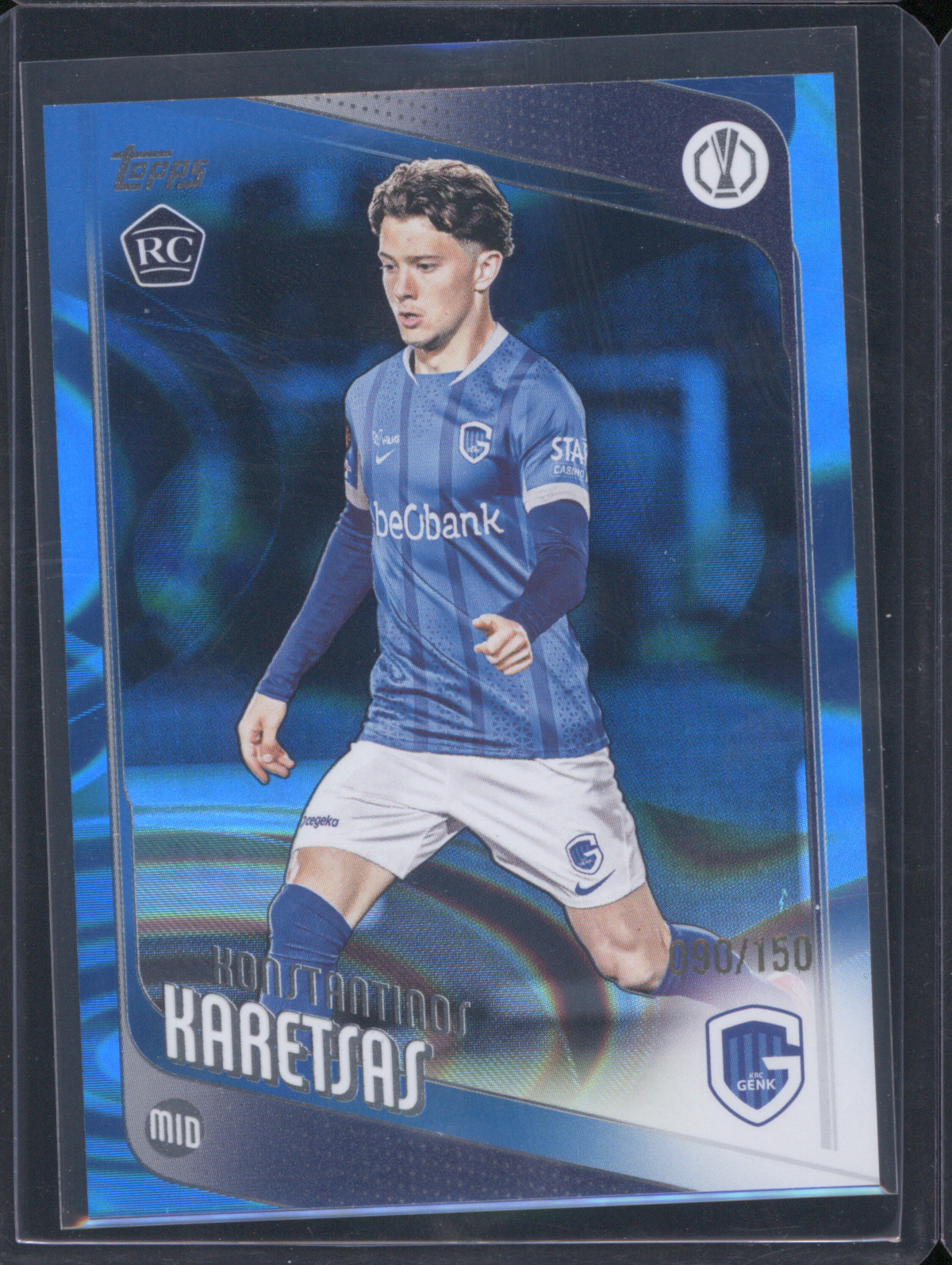2025-26 Topps UEFA Club Competitions #150 Konstantinos Karetsas — front