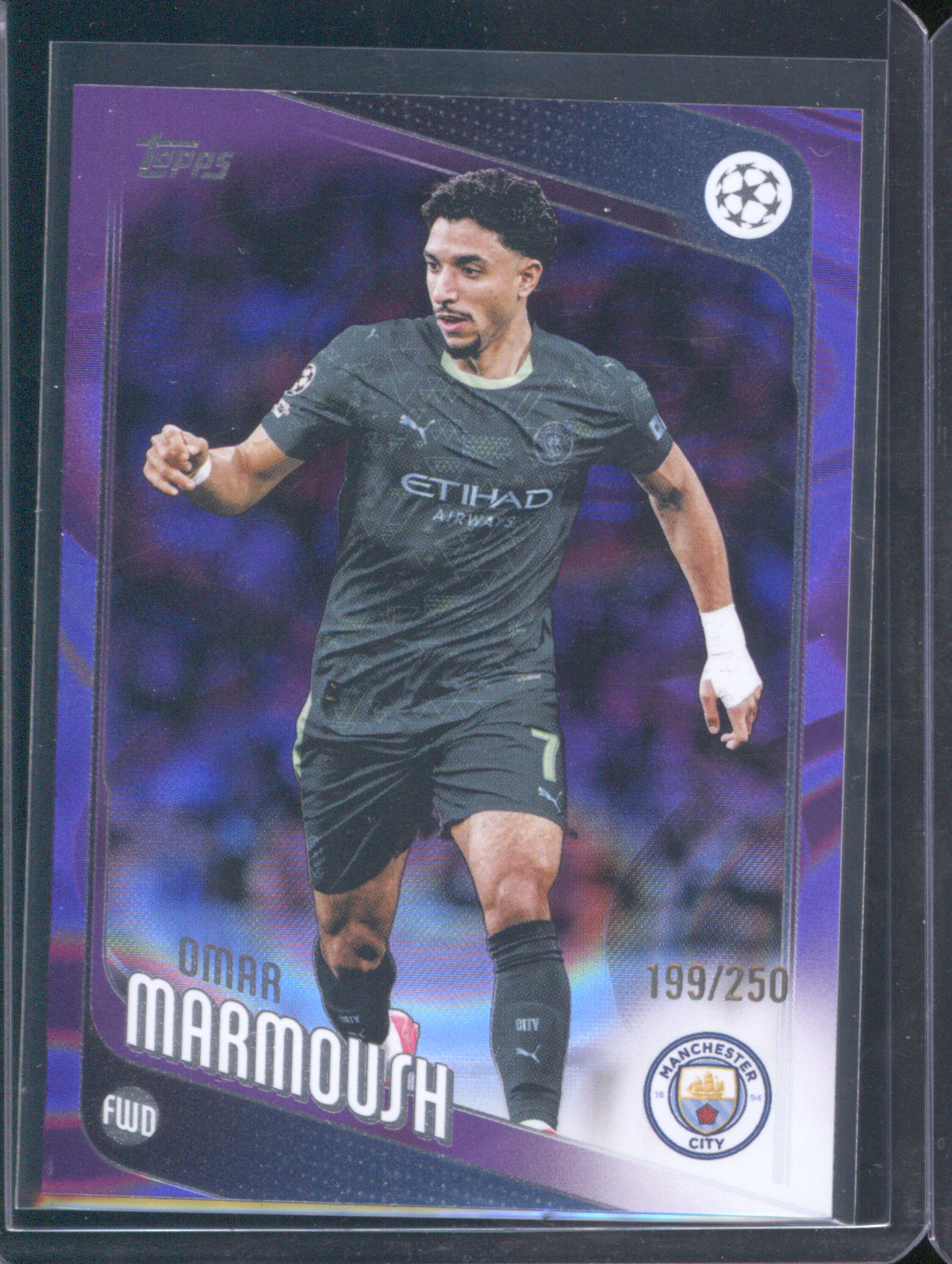 2025-26 Topps UEFA Club Competitions #80 Omar Marmoush — front