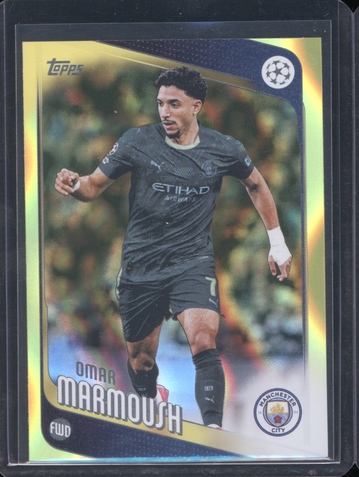 2025-26 Topps UEFA Club Competitions #80 Omar Marmoush — front