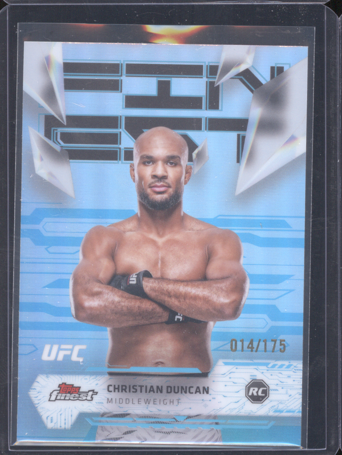 2025 Topps Finest UFC #152 Christian Duncan — front