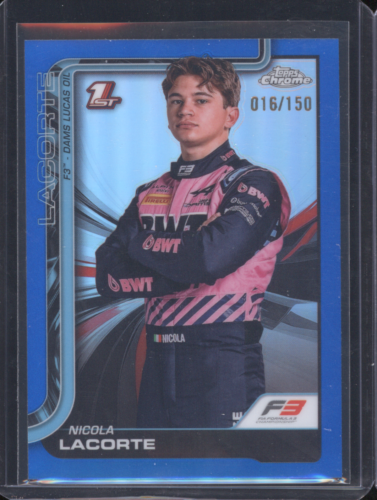 2025 Topps Chrome Formula 1 #71 Nicola Lacorte — front