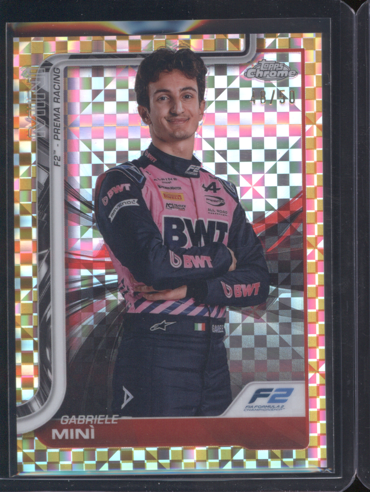 2025 Topps Chrome Formula 1 #29 Gabriele Minì — front