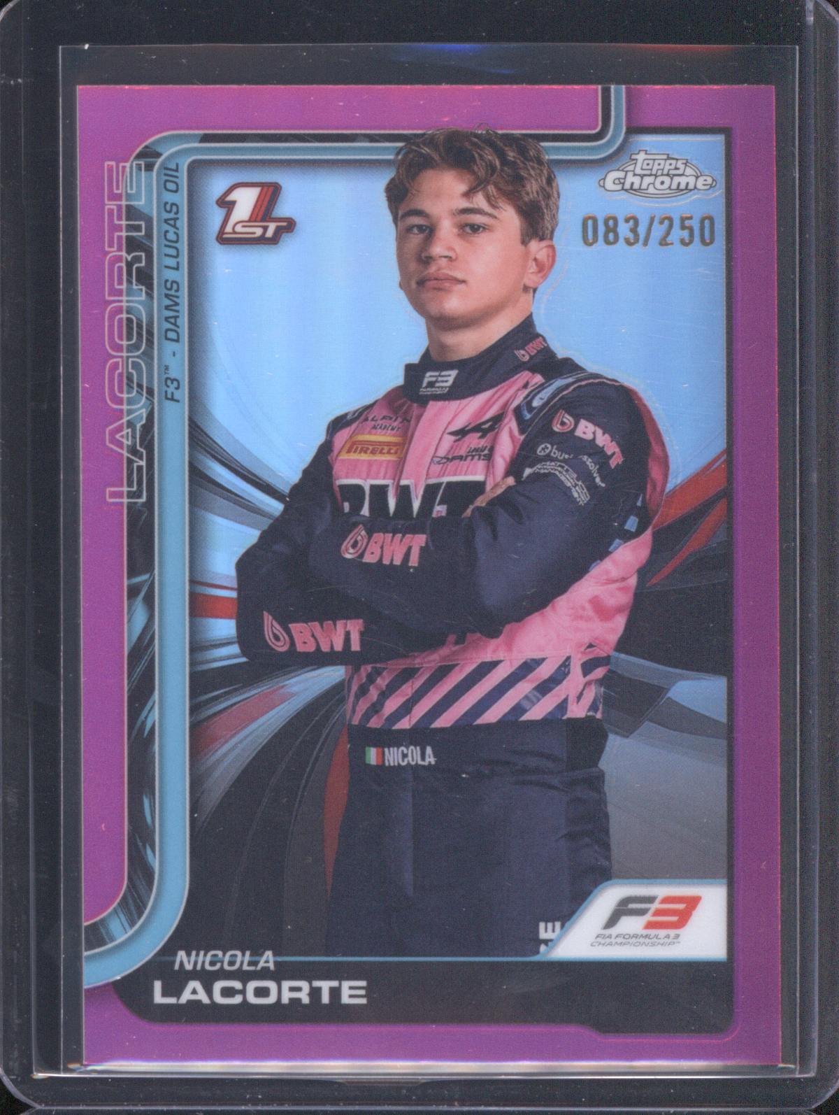2025 Topps Chrome Formula 1 #71 Nicola Lacorte — front