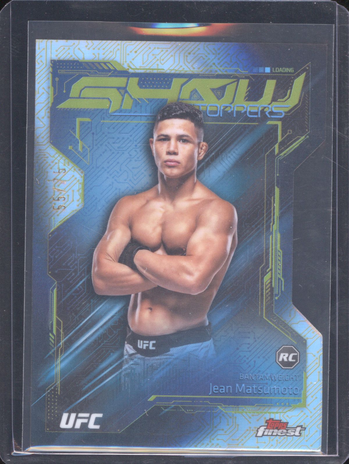 2025 Topps Finest UFC Showstoppers #SS-14 Jean Matsumoto — front