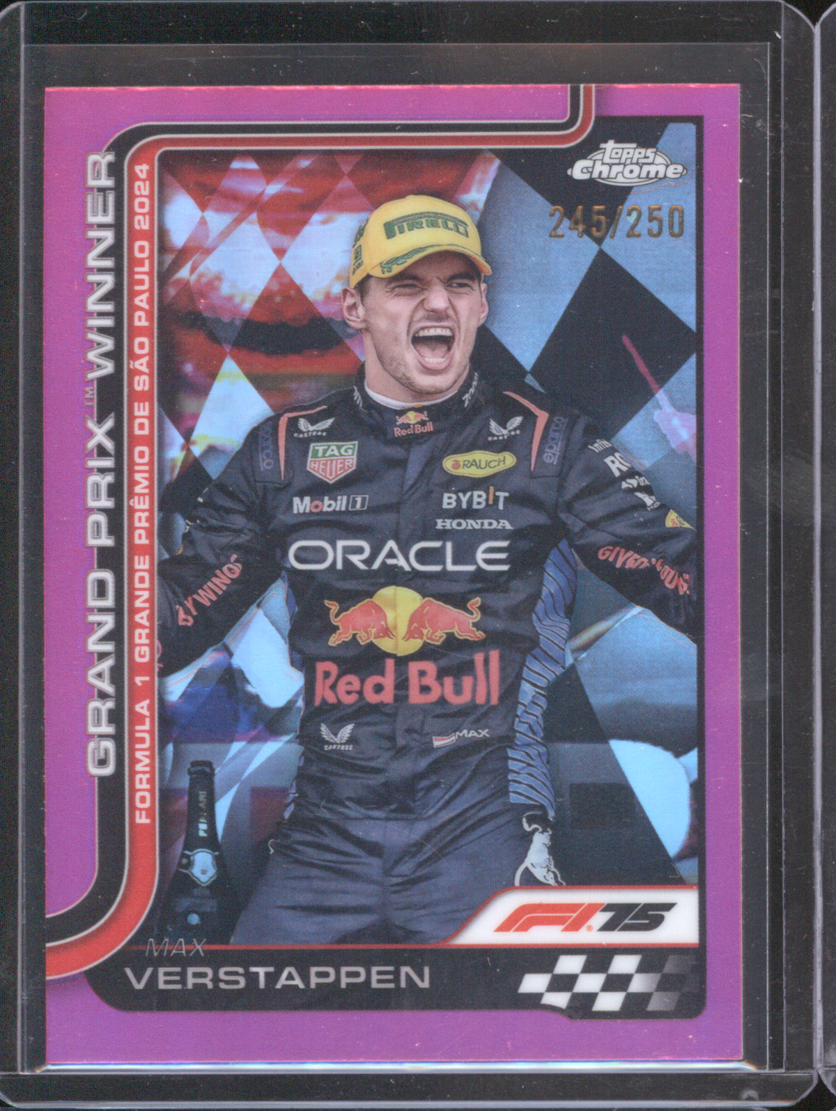 2025 Topps Chrome Formula 1 #245 Max Verstappen — front