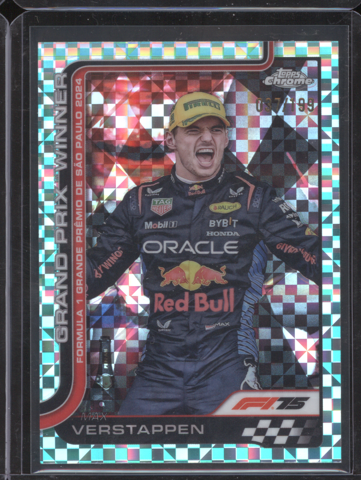 2024 Topps Chrome F1 #037 Max Verstappen — front