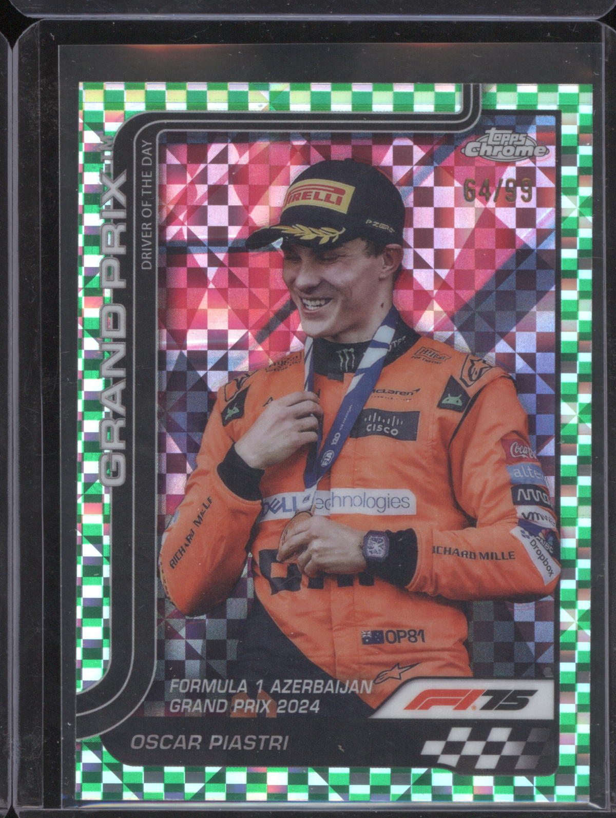 2025 Topps Chrome Formula 1 #138 Oscar Piastri — front