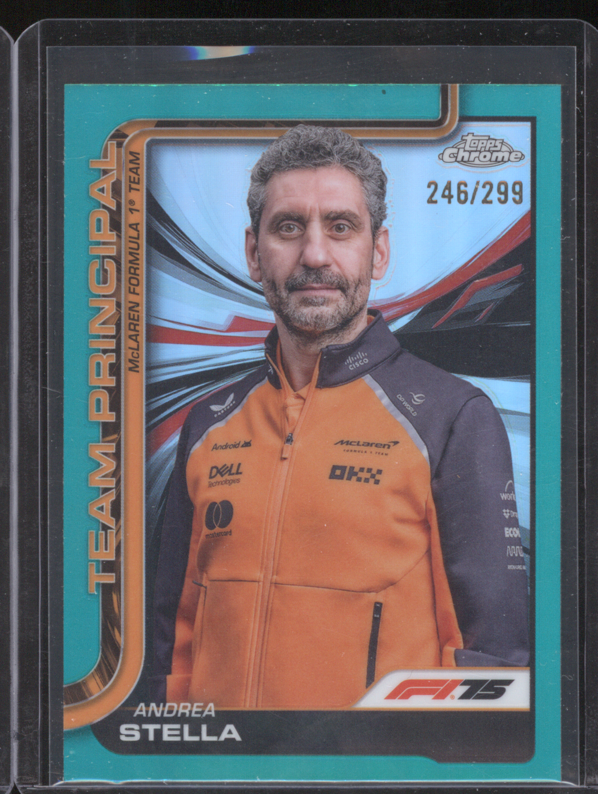 2025 Topps Chrome Formula 1 #194 Andrea Stella — front