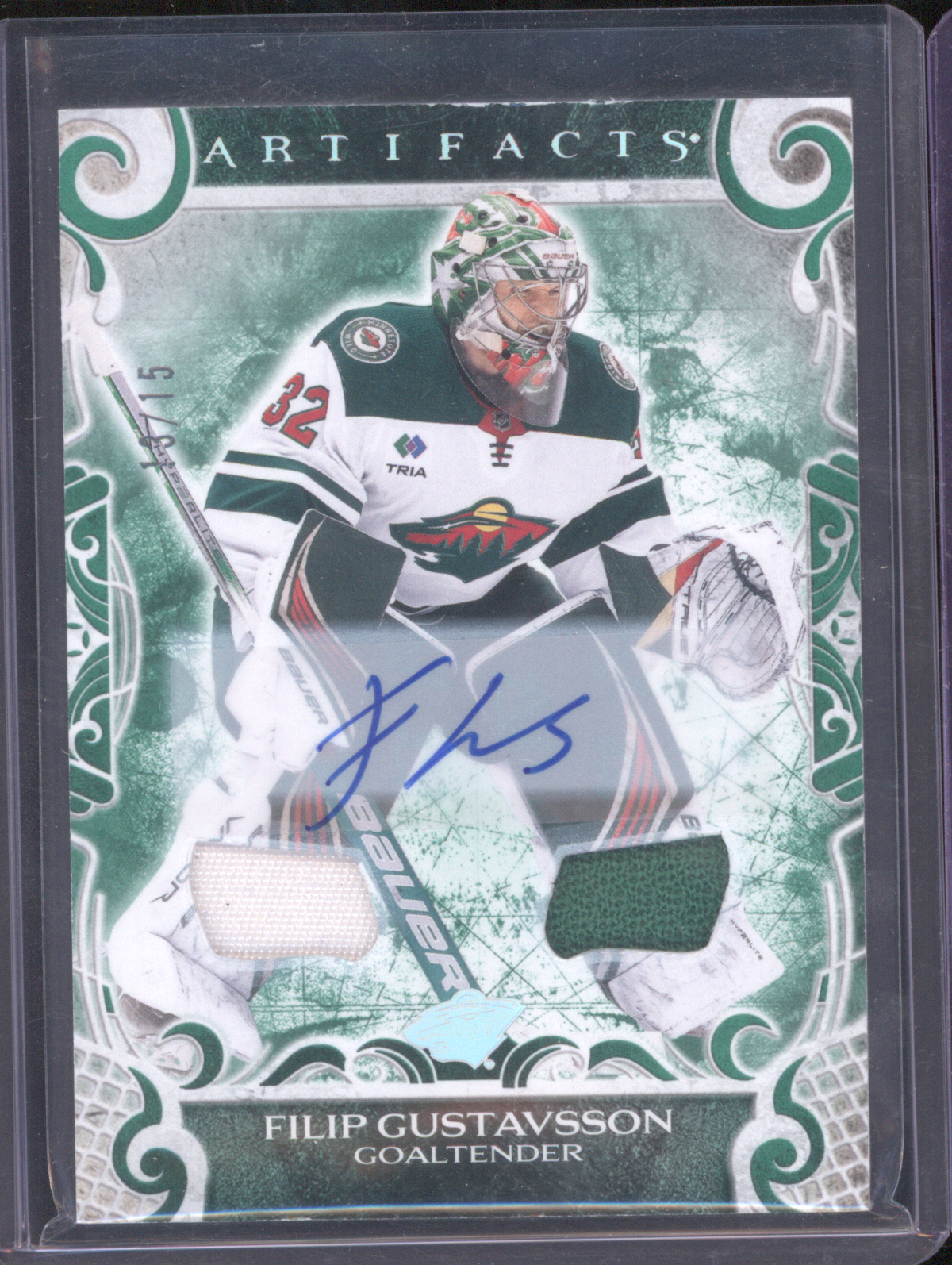 2024-25 Upper Deck Artifacts #110 Filip Gustavsson — front