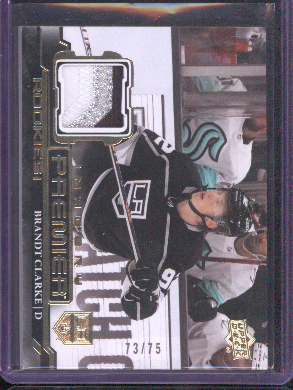 2022-23 Upper Deck Premier #137 Brandt Clarke — front