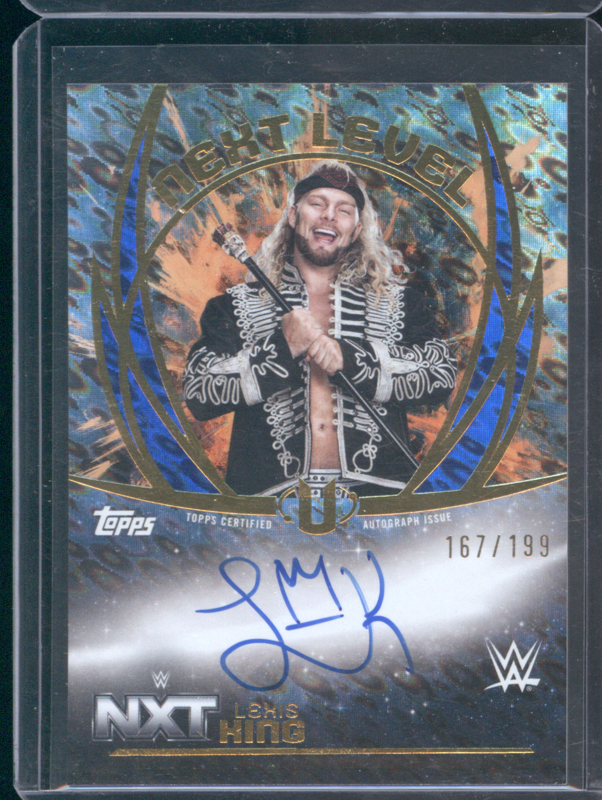 2025 Topps Universe WWE Next Level #NLA-LKI Lexis King — front