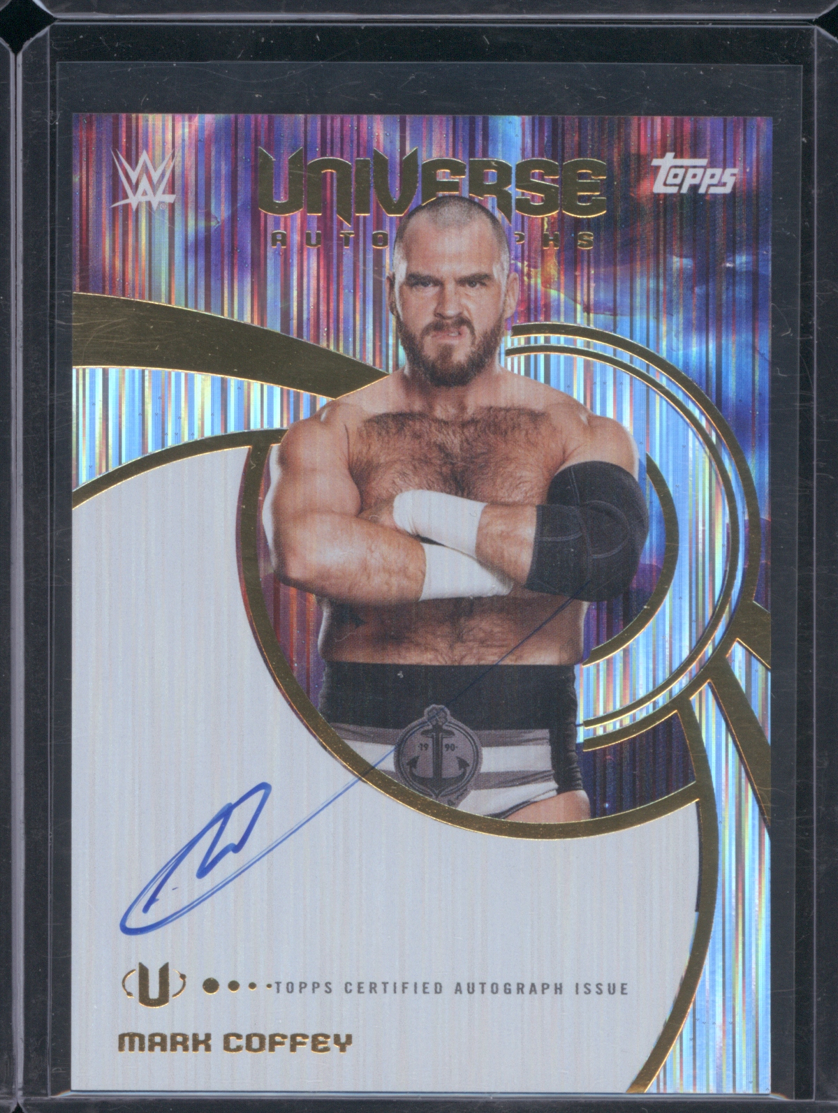 2025 Topps Universe WWE #UNA-MCO Mark Coffey — front