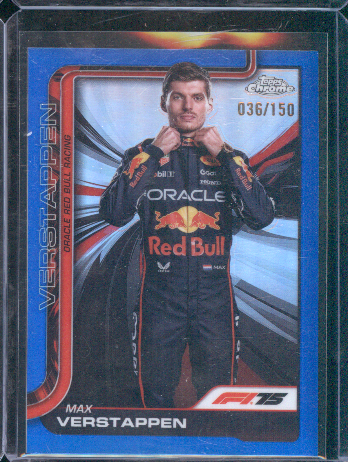 2025 Topps Chrome Formula 1 #036 Max Verstappen — front