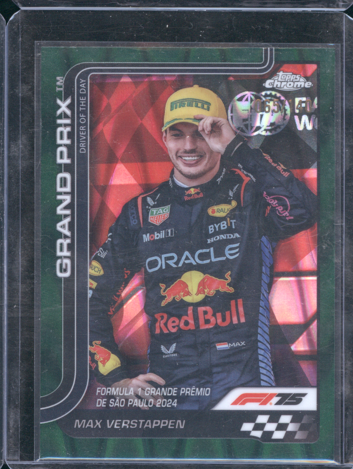2025 Topps Chrome Formula 1 #142 Max Verstappen — front