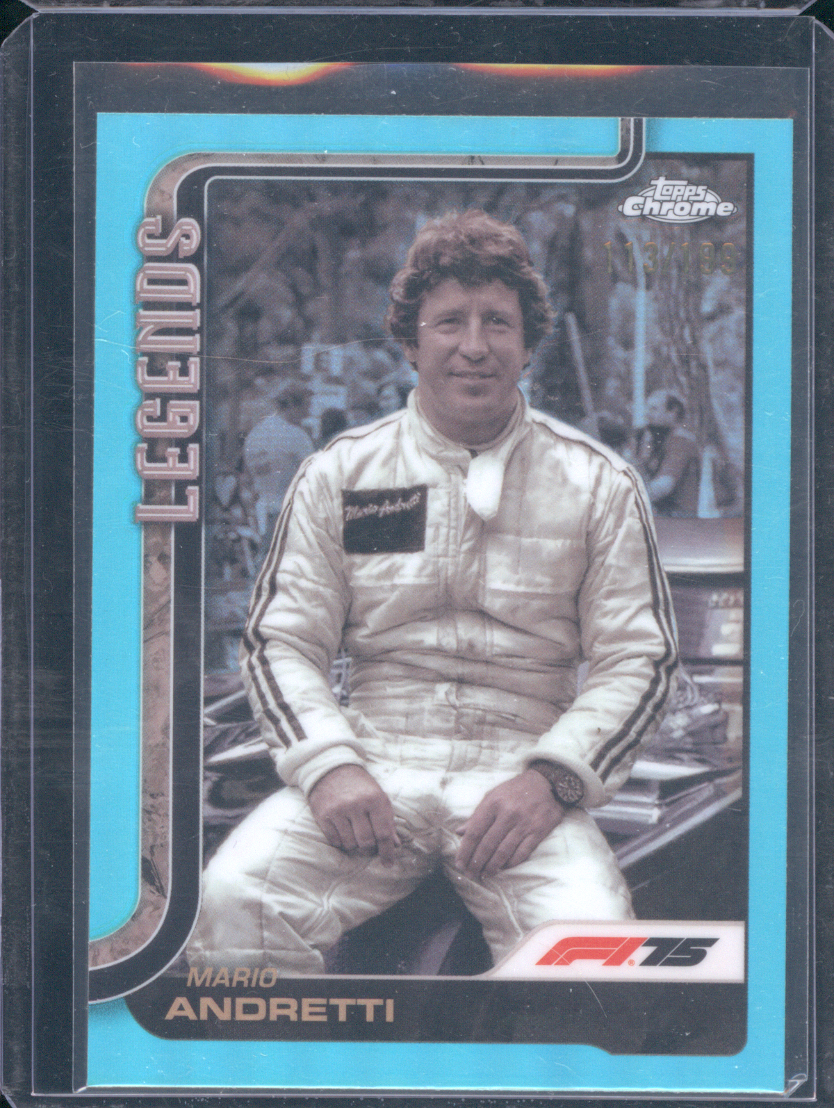 2025 Topps Chrome Formula 1 #161 Mario Andretti — front