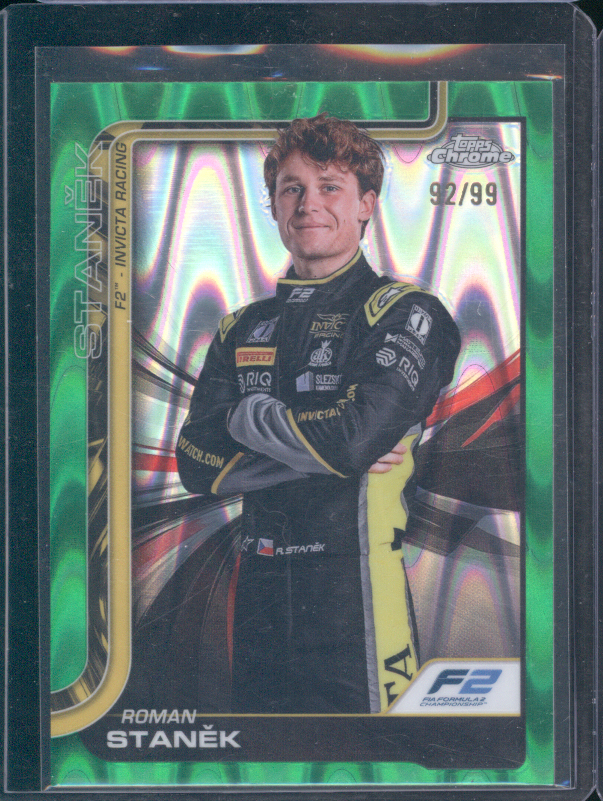 2025 Topps Chrome Formula 1 #22 Roman Staněk — front