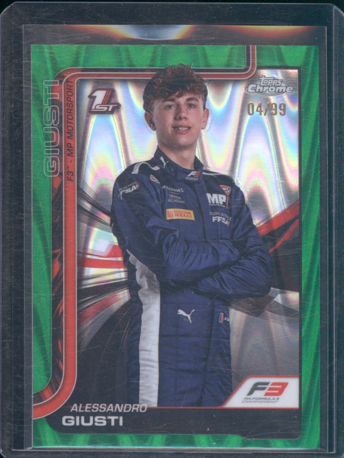 2025 Topps Chrome Formula 1 #51 Alessandro Giusti — front