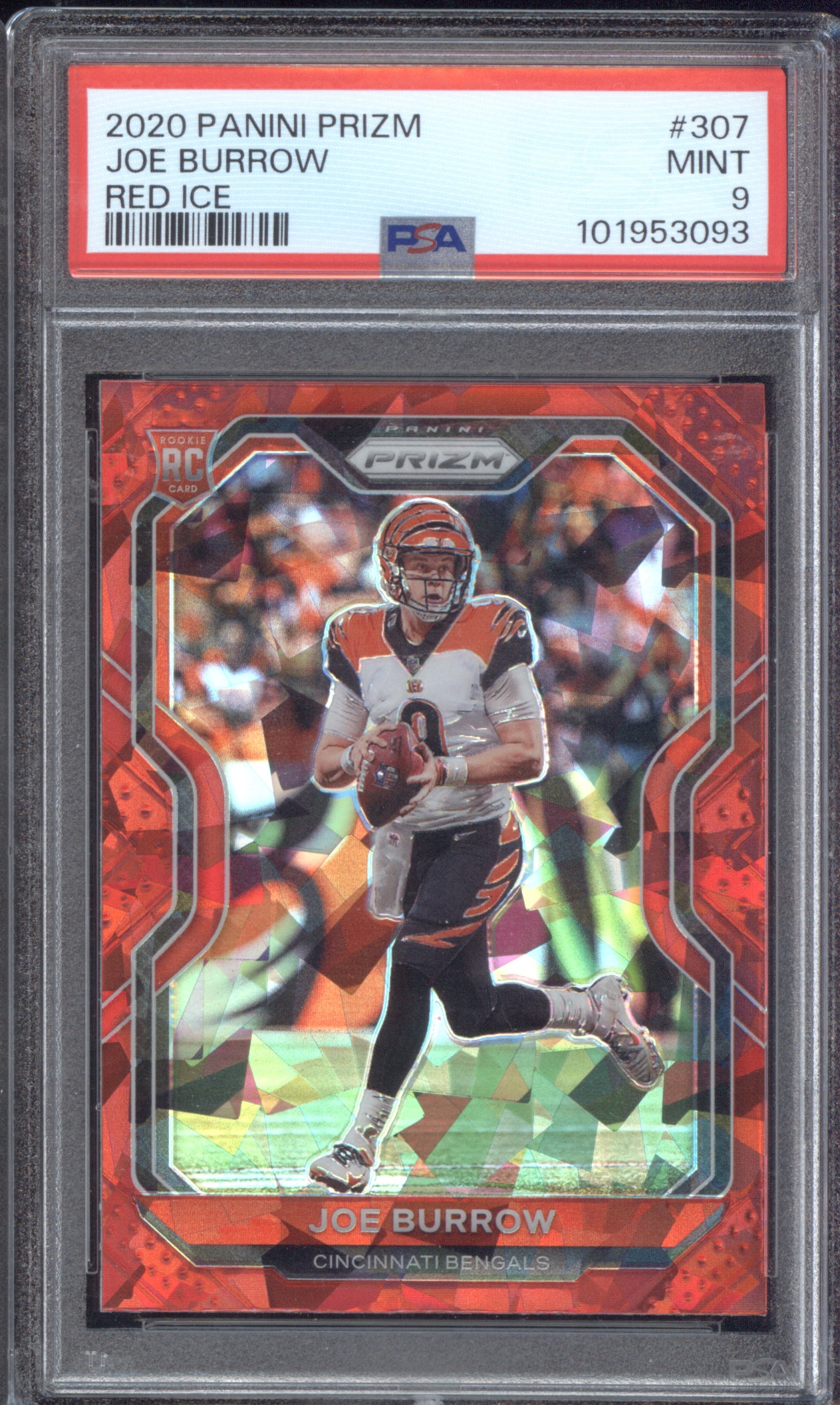 2020 Panini Prizm #307 Joe Burrow — front