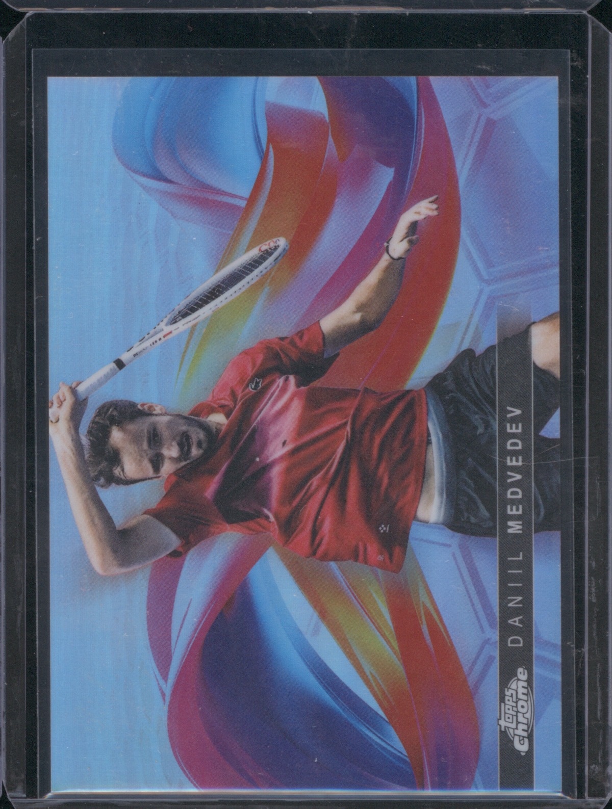 2024 Topps Chrome Tennis #25 Daniil Medvedev — front