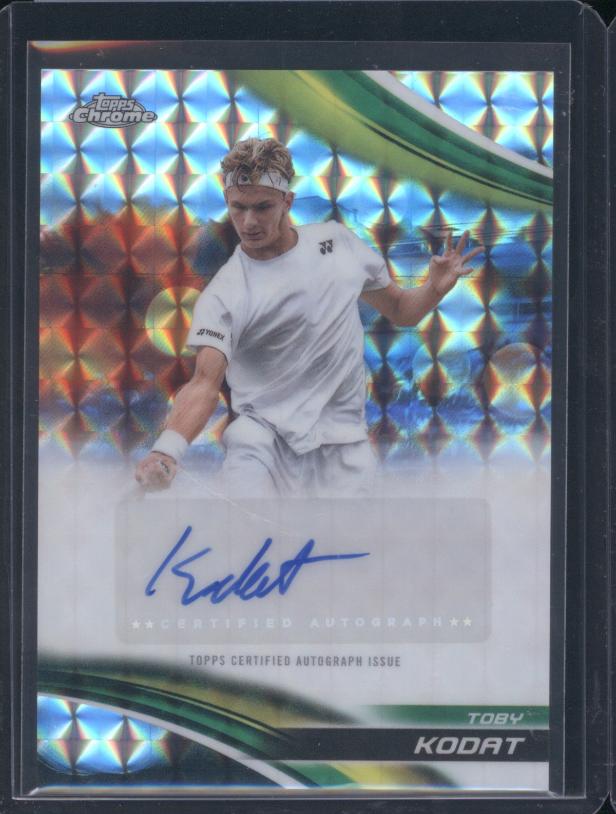 2025 Topps Chrome Tennis #CA-TKT Toby Kodat — front