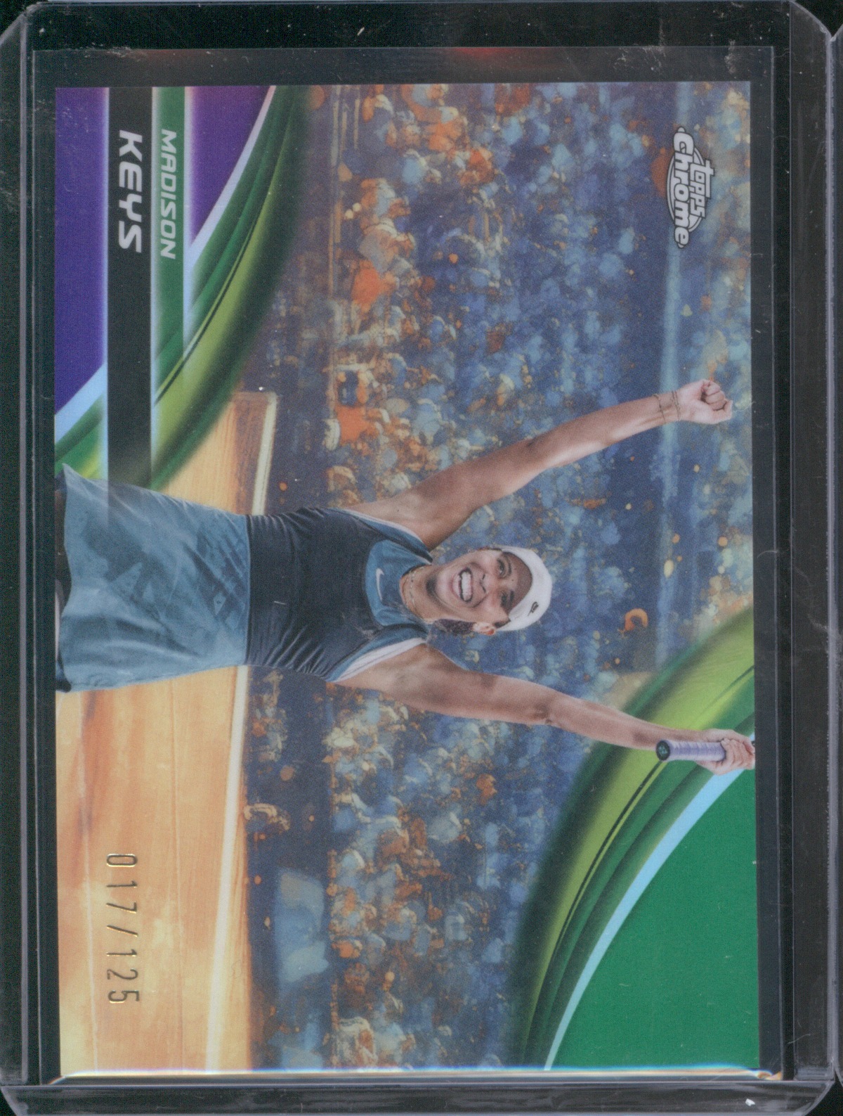2025 Topps Chrome Tennis #33 Madison Keys — front