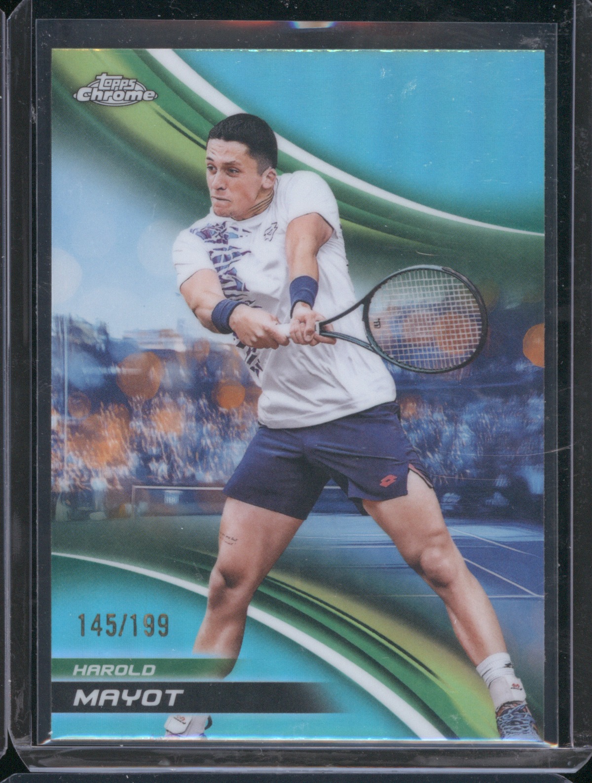 2025 Topps Chrome Tennis #210 Harold Mayot — front
