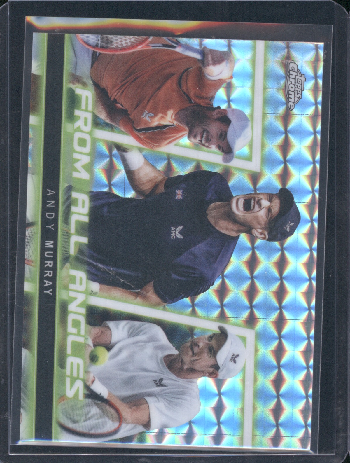 2025 Topps Chrome Tennis From All Angles #FAA-12 Andy Murray — front
