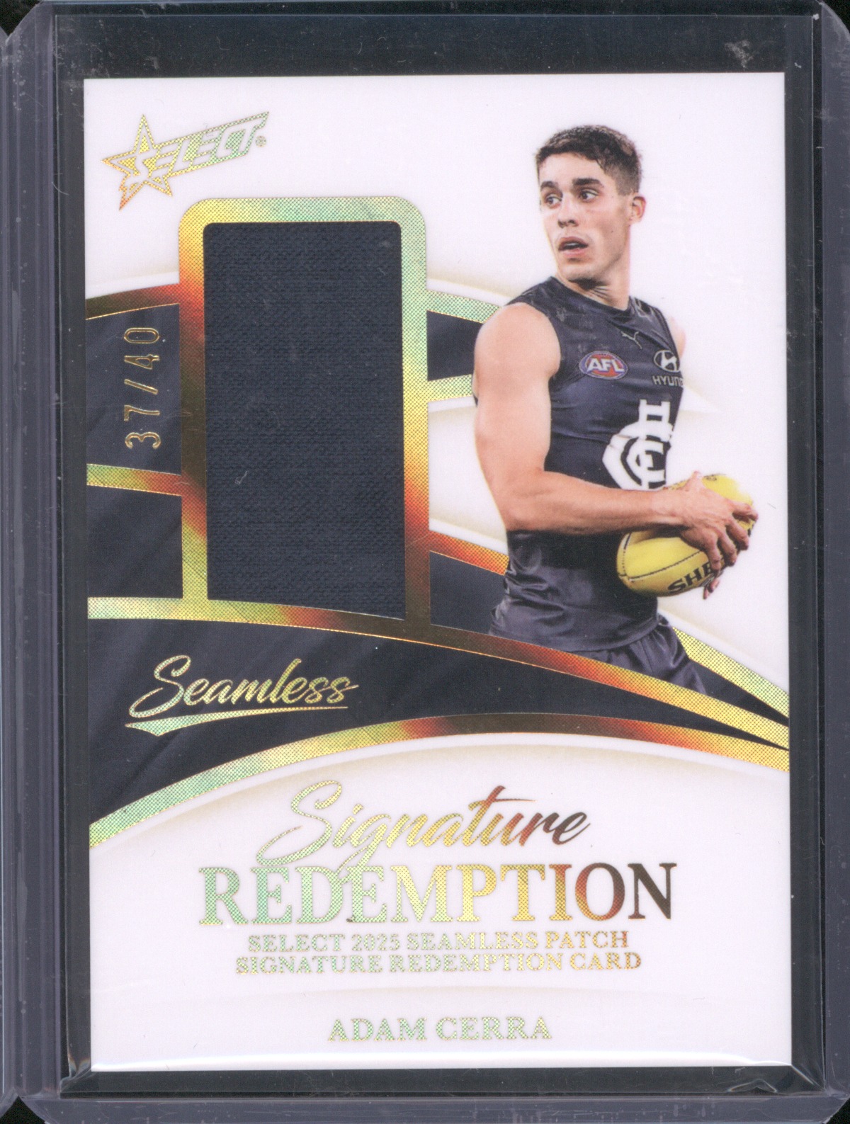 2023 Select Seamless Signature Redemption #Adam Cerra — front