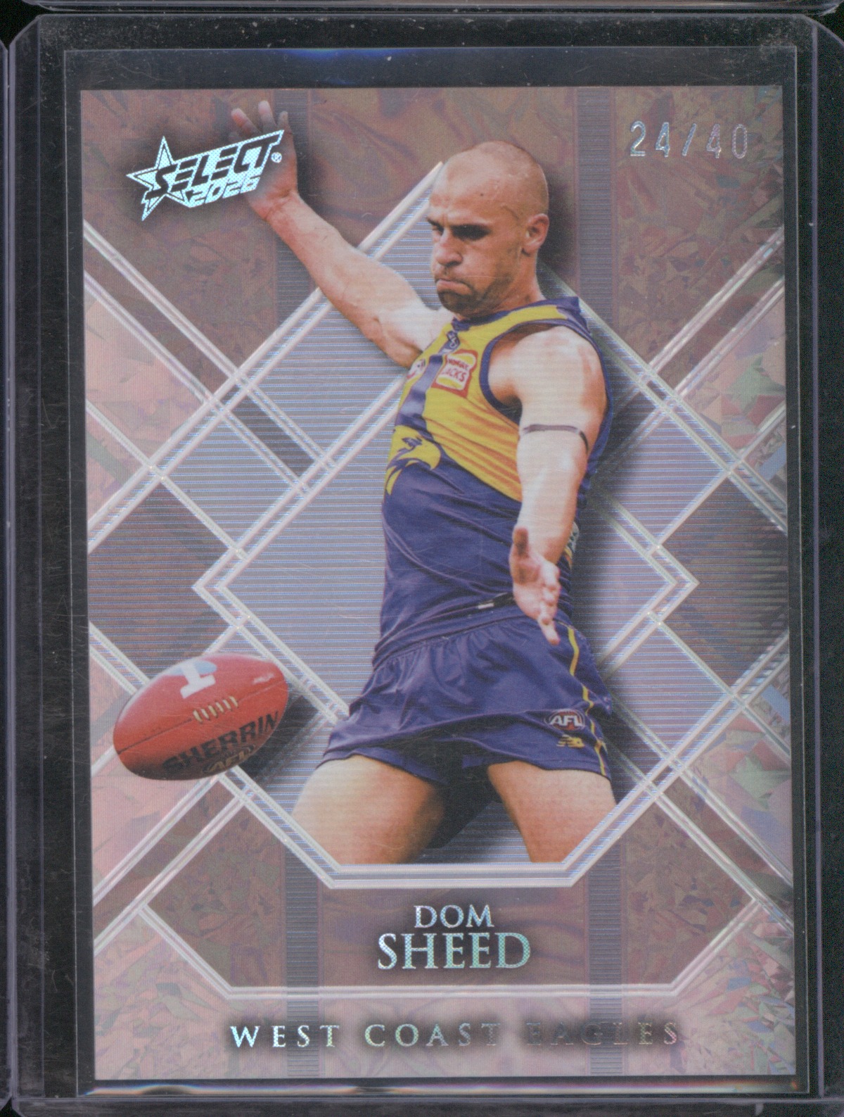 2023 Select AFL #Dom Sheed West Coast Eagles — front