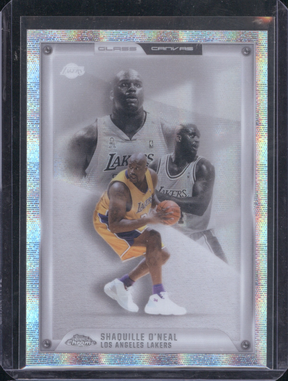 2025-26 Topps Chrome #GC-11 Shaquille O'Neal Glass Canvas — front