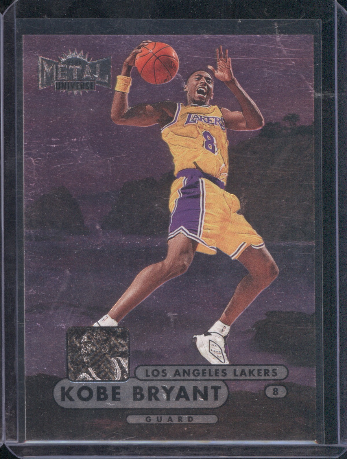 1997-98 SkyBox Metal Universe #86 Kobe Bryant — front