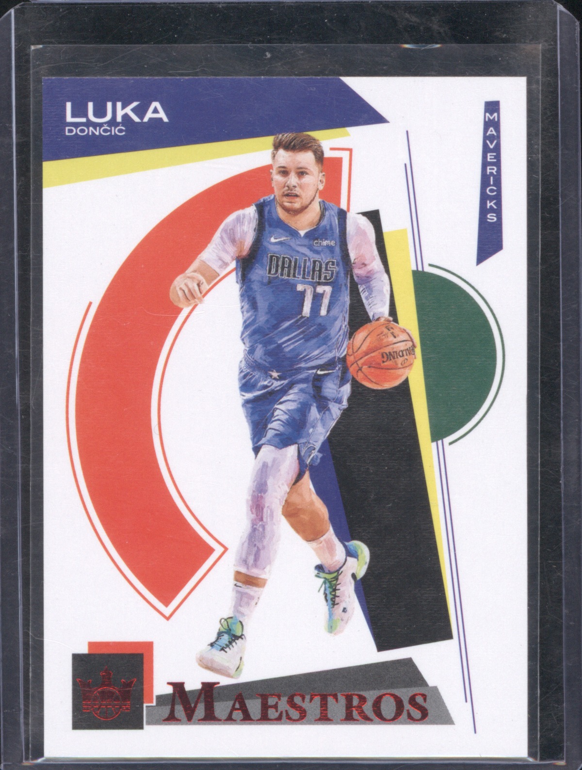 2020-21 Panini Court Kings Maestros #7 Luka Doncic — front